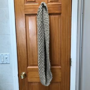 Infinity taupe wrap around Scarf